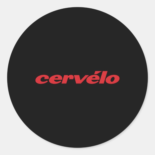 Sticker Rond Cervelo Mise à jour 2021 (Devant)