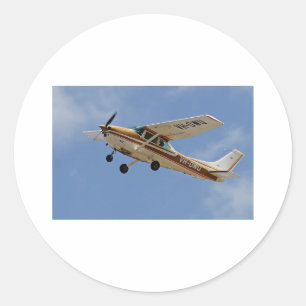 Sticker Rond Cessna