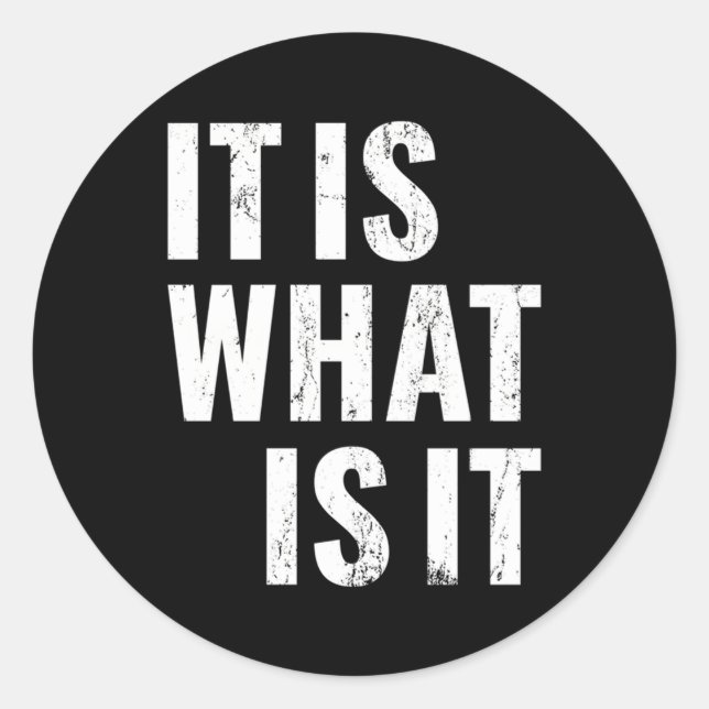 Sticker Rond C'Est (Devant)