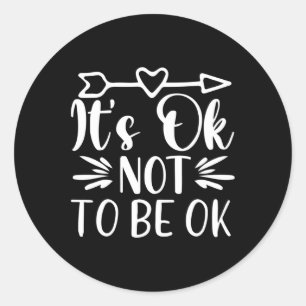 Sticker Rond C'est bon de ne pas être d'accord 1