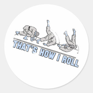 Sticker Rond C'est comment je roule