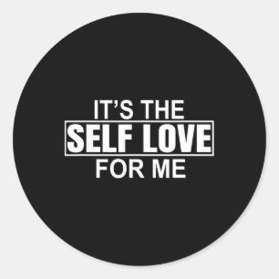 Sticker Rond C'est L'amour De Soi Pour Moi Sensibilisation à La