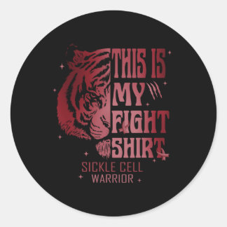 Sticker Rond C'Est Ma Cellule De Faucille Lion De Combat