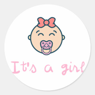Sticker Rond C'est ma chérie.