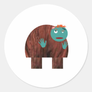 Sticker Rond C'est Quasizombie