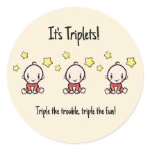 C'est Triplets !, Propre Texte, Triplet Bébés pers