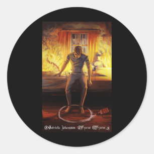 Sticker Rond C'est une de foi