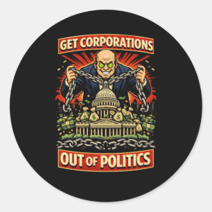 Sticker Rond Chaînes d'influence