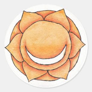 Sticker Rond Chakra pelvien