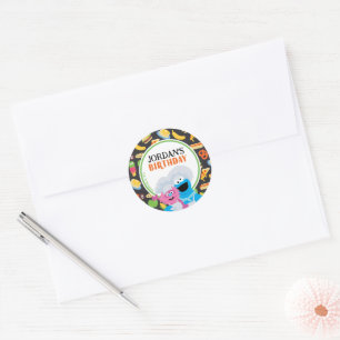 Sticker Rond Chalet Monster Cookie Foodie Camion