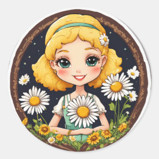 Sticker Rond Chaleureux bienvenue !