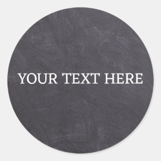 Sticker Rond Chalkboard Spice Jar Classic rond Cercle