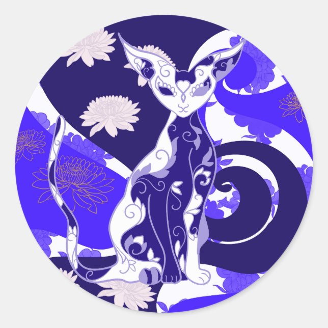 Sticker Rond Chamalion (Devant)