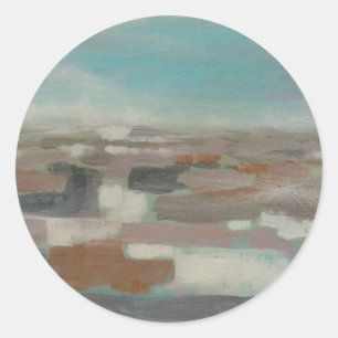 Sticker Rond Champ Sky II