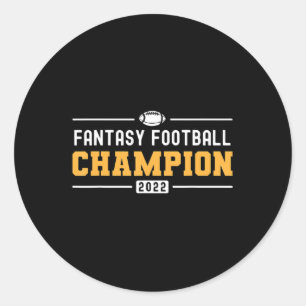Sticker Rond Champion de la Ligue d'Imaginaire Champ 2022 de fo