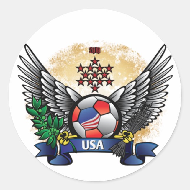 Sticker Rond Championnat du monde de football américain (Devant)