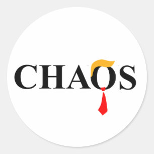 Sticker Rond Chaos