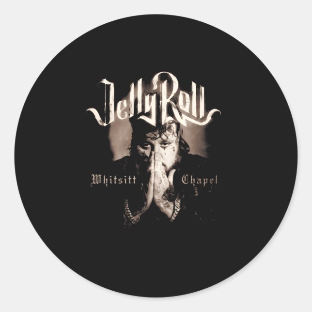 Sticker Rond Chapelle Whitsitt Jelly Roll (Devant)