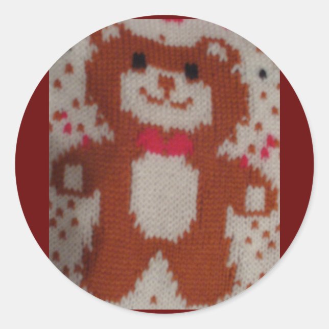 Sticker Rond Chaque point de ton amour (Devant)