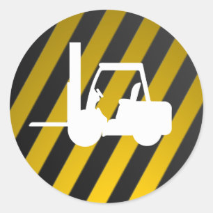 Sticker Rond chariot