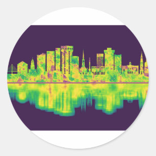 Sticker Rond Charleston Caroline du Sud