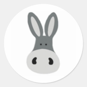 Sticker Rond Charlie Donkey