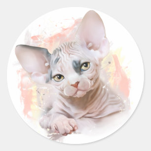 Sticker Rond Charme