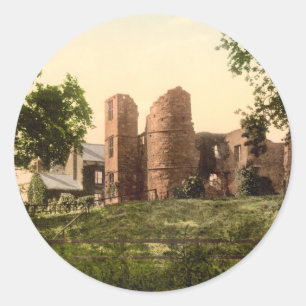 Sticker Rond Château de Wilton, Ross-sur-Montage en étoile,