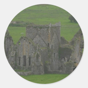 Sticker Rond Château Irlande