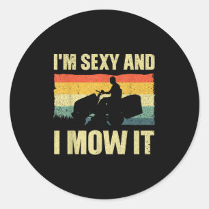 Sticker Rond Chauffage De Pelouse Novelle Pour Hommes Femmes En