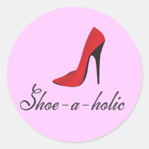 Sticker Rond Chaussure-un-holic