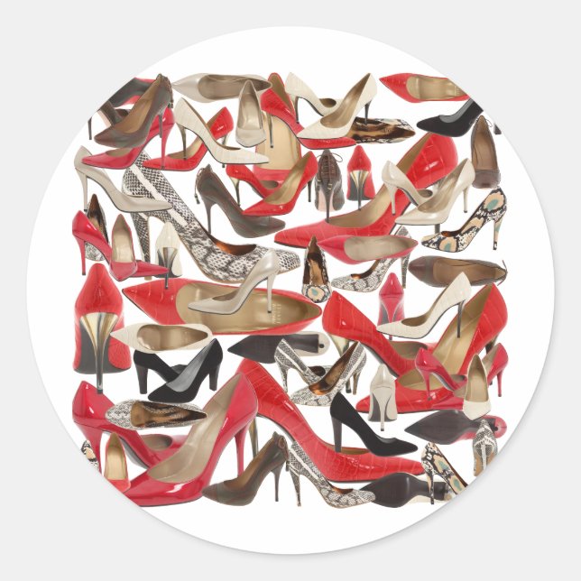 Sticker Rond chaussures (Devant)