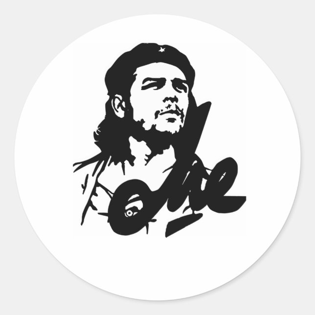 Sticker Rond che guevara (Devant)