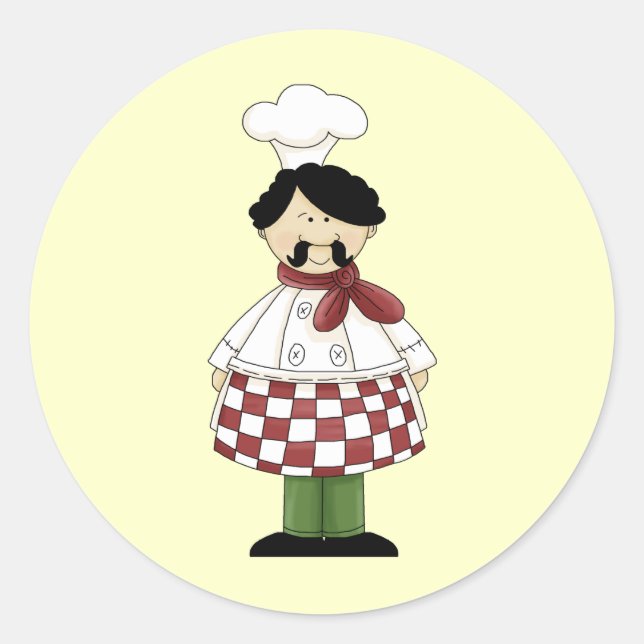 Sticker Rond Chef I (Devant)