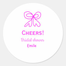 Chefs violet arc rose de la douche nuptiale ajoute