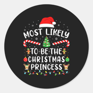 Sticker Rond Chemise de Noël la plus susceptible de correspondr
