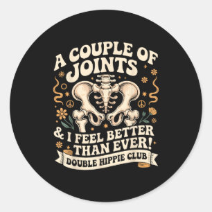 Sticker Rond Chemise Double Hipe Club Nouveau remplacement de h