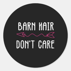 Sticker Rond Chemise I Horseback Riding