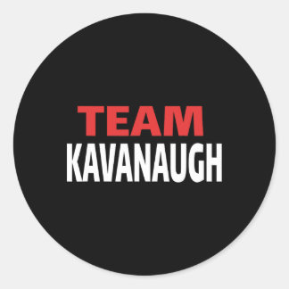 Sticker Rond Chemise T Brett Kavanaugh Scotus Trump de soutien