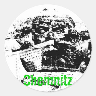 Sticker Rond Chemnitz