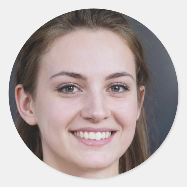 Sticker Rond Cherchez l'aventure, Trouvez-vous (Devant)