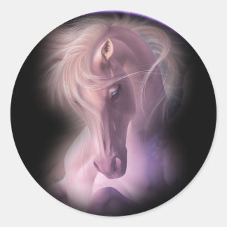 Sticker Rond cheval