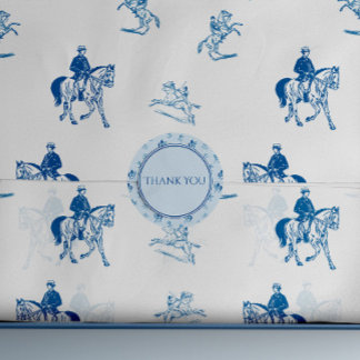 Sticker Rond Cheval vintage équitation Merci Favoriser