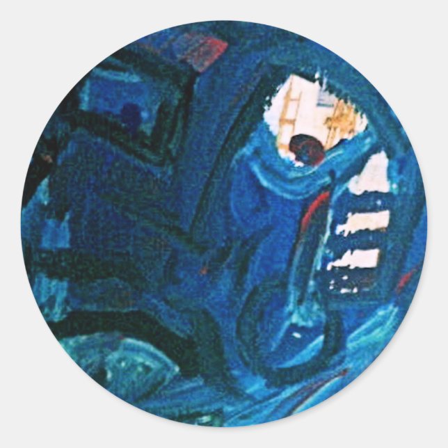 STICKER ROND CHEVALET À VENDRE (Devant)