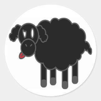 Sticker Rond chèvre