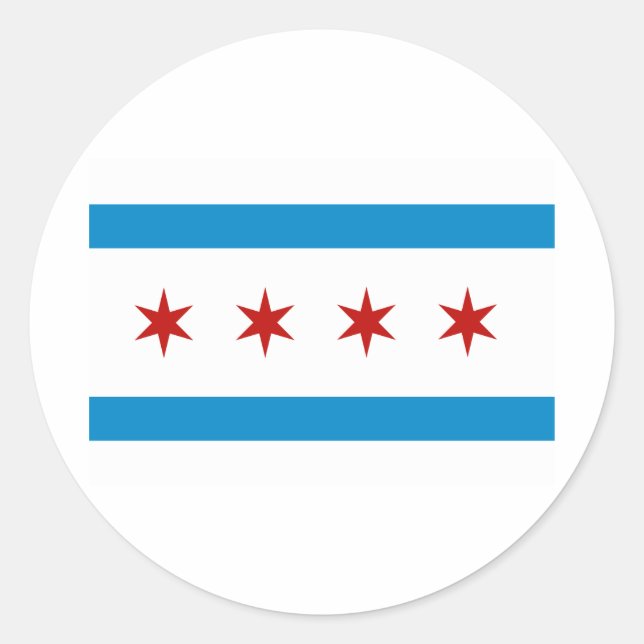 STICKER ROND CHICAGO (Devant)