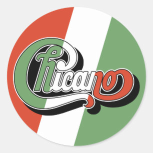 Sticker Rond Chicano