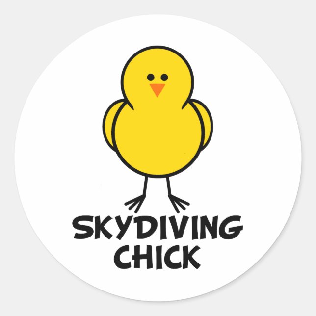 Sticker Rond Chick (Devant)
