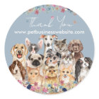 Chiens de chats de Merci bleu