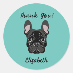 Sticker Rond Chiffre de taureau français